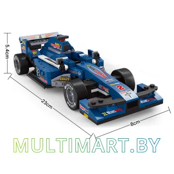 Конструктор Sluban M38-B0353 Синяя молния (287 деталей) картинка 3